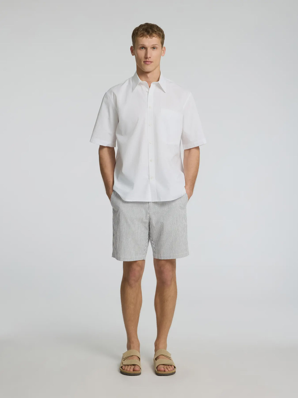 Karl Seersucker Short