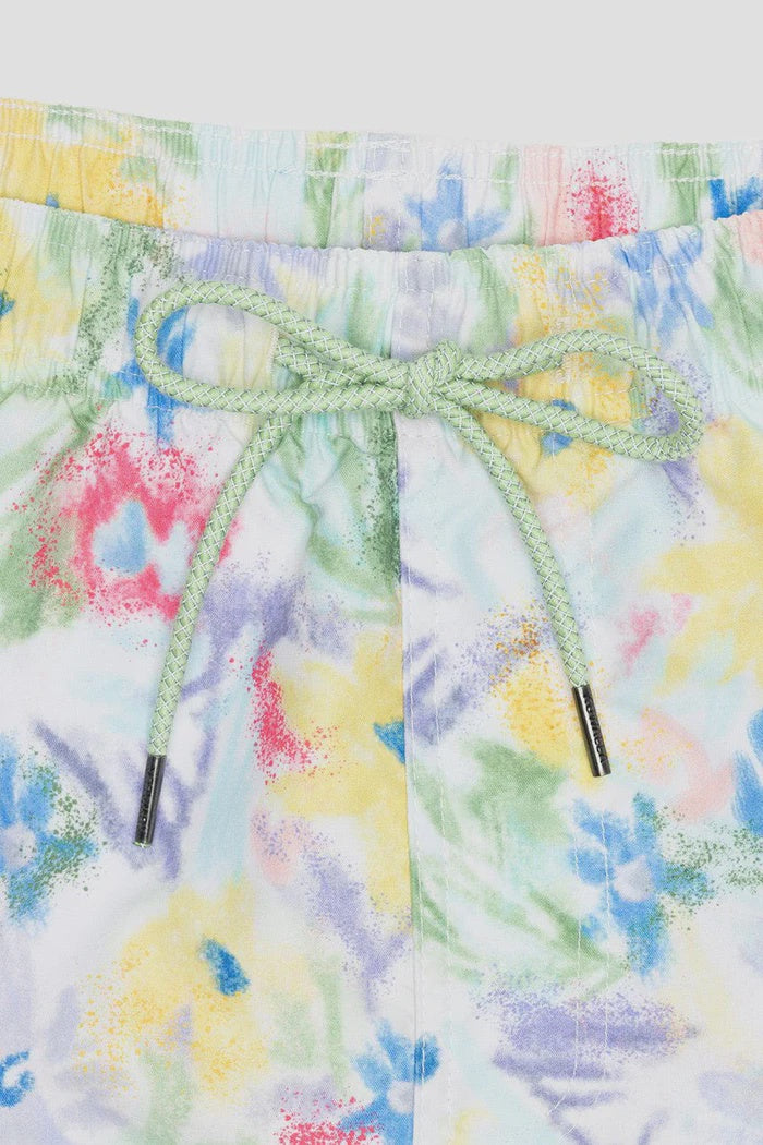 Swim Trunks - Pastel Flowers