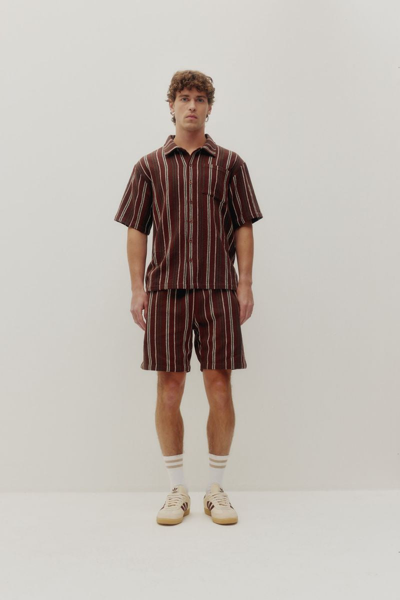 Textured Knit Shorts