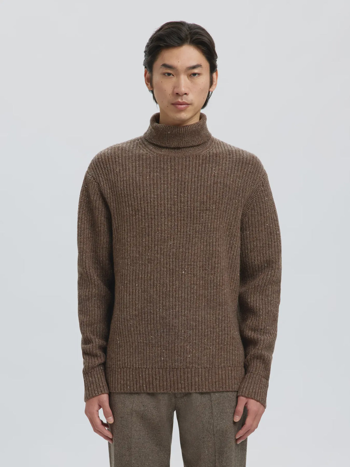 Land LS Knit Relaxed Roll Knit