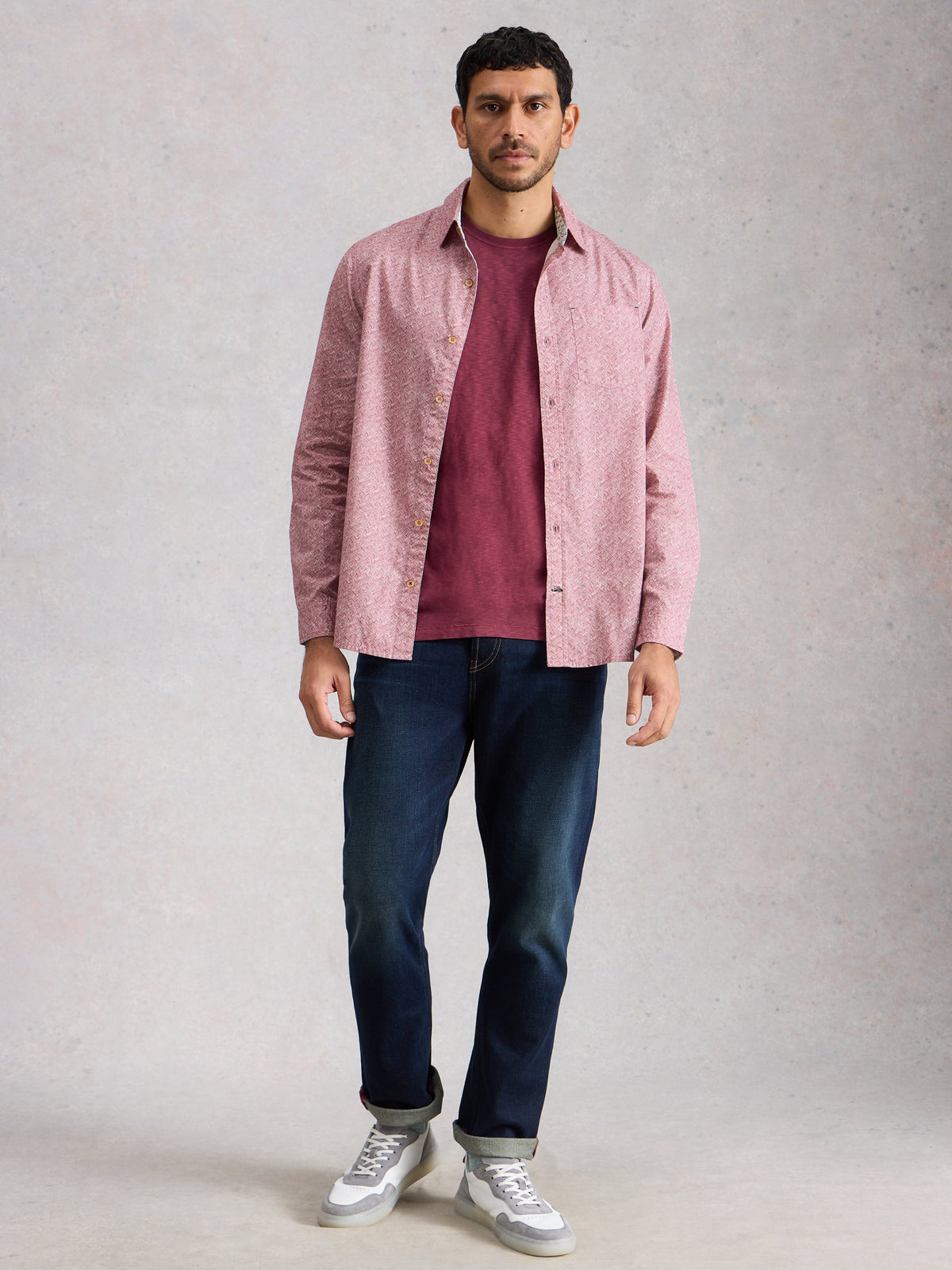 Finsbury Weave Print Shirt