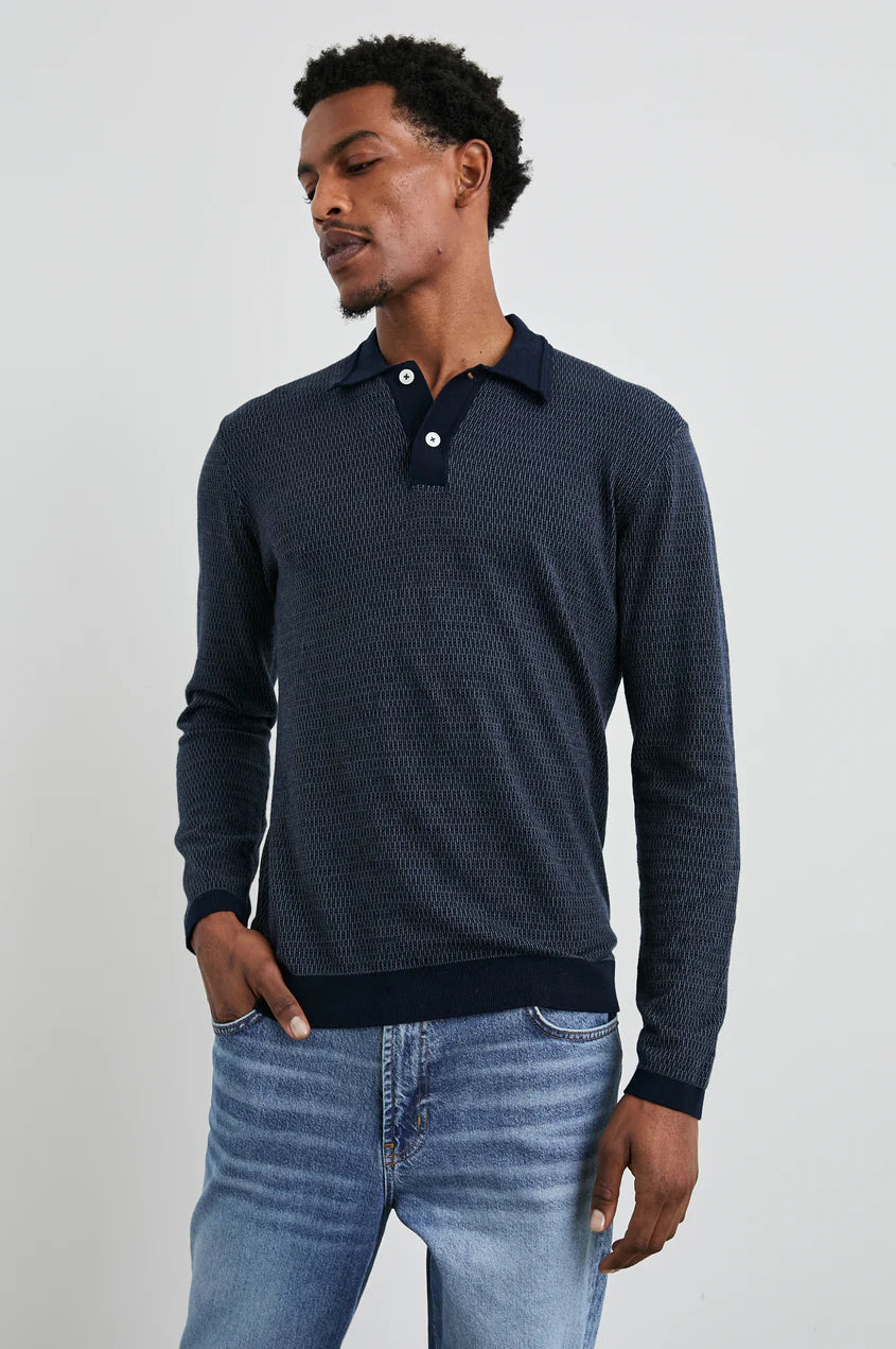 Greenwich Long Sleeve Polo