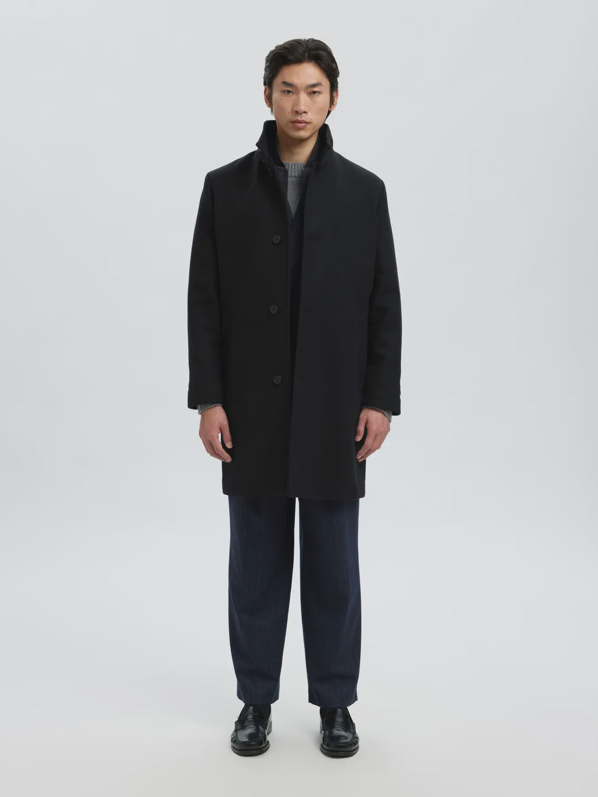 Rainar Wool Blend Car Coat
