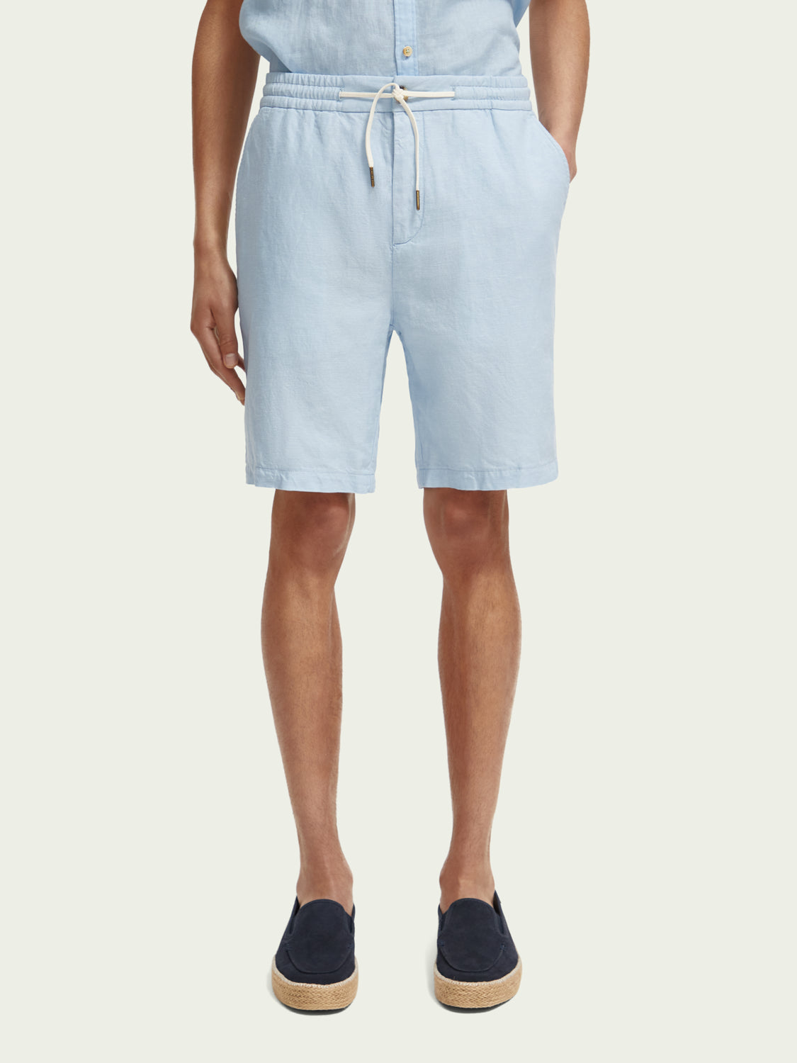 Cotton/Linen Bermuda Short